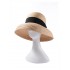  Black Bowknot Raffia Hat