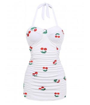   Cherry Summer One-piece Swimsuit