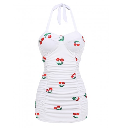   Cherry Summer One-piece Swimsuit