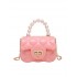  Pearl Argyle Chain Strap Mini Handbag