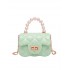  Pearl Argyle Chain Strap Mini Handbag