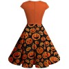 Plus Size Orange  Costume Dress