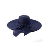 Ribbon Wide Brim Raffia Sun Hat