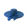 Ribbon Wide Brim Raffia Sun Hat