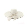 Ribbon Wide Brim Raffia Sun Hat