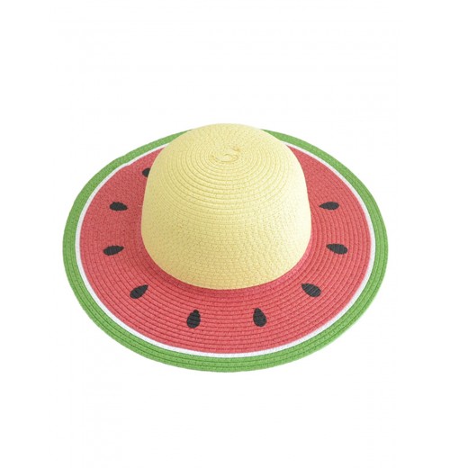 Red Watermelon-Like Sun Hat