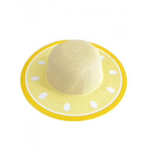 Yellow Melon-Like Sun Hat