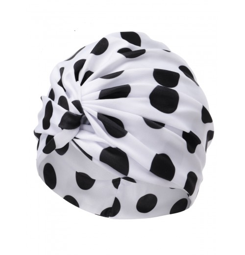 Polka Dots Vintage Swimming Cap