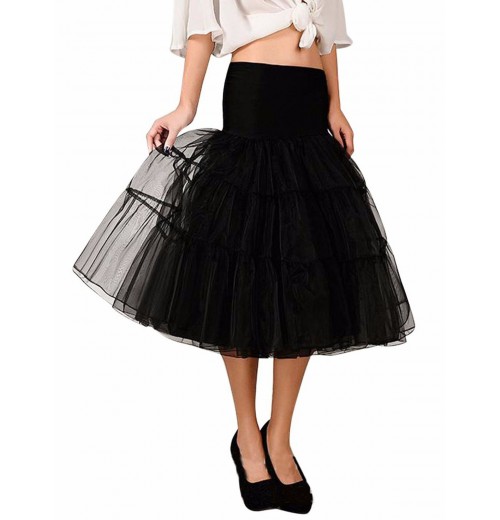  Plus Size Petticoat Underskirt